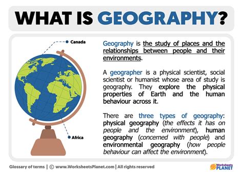 What Is Investigation Geography Definition